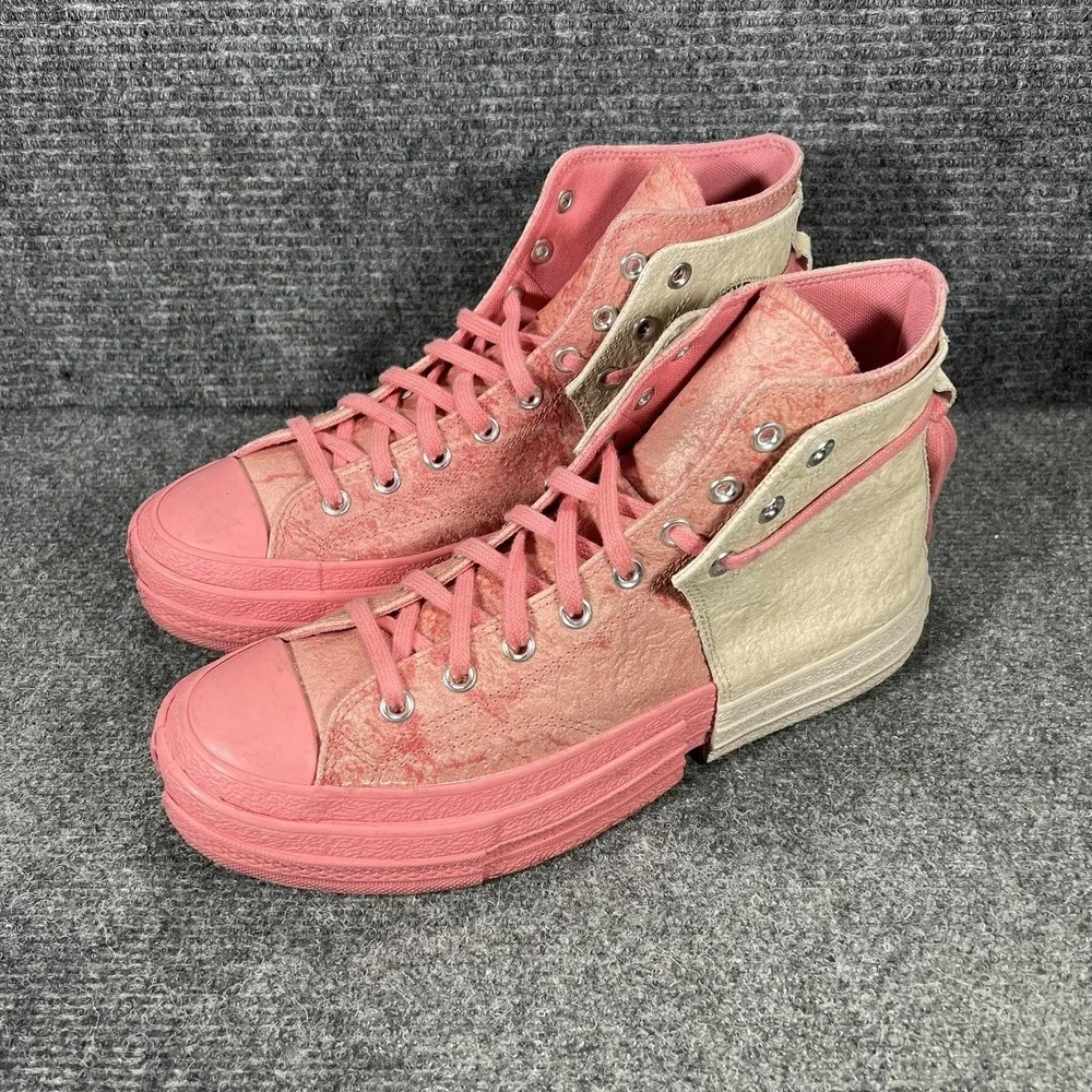 Converse Chuck Taylor Feng Chen Wang Shoes Mens Size 10.5‎ Pink Leather High Top